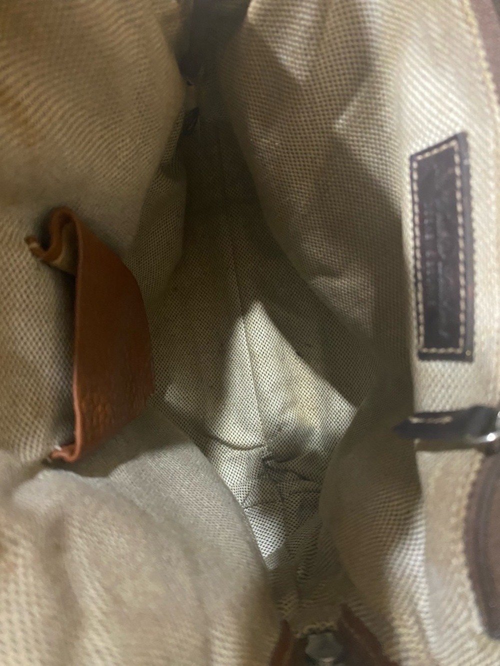 Vintage 2003 Dooney and Burke All Weather Leather 2 Mini Backpack - Picture 5 of 10